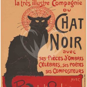 Chat Noir A1 Posh Chalk Deluxe Decoupage