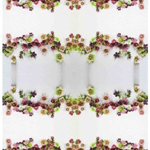 Arctic Bloom Border A3 Posh Chalk Deluxe Decoupage from The House of Mendes