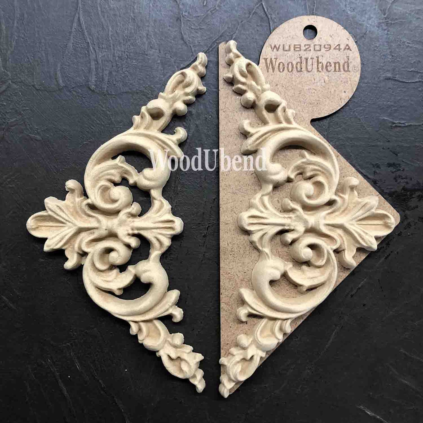 Pediments #2094A (Set of 2)