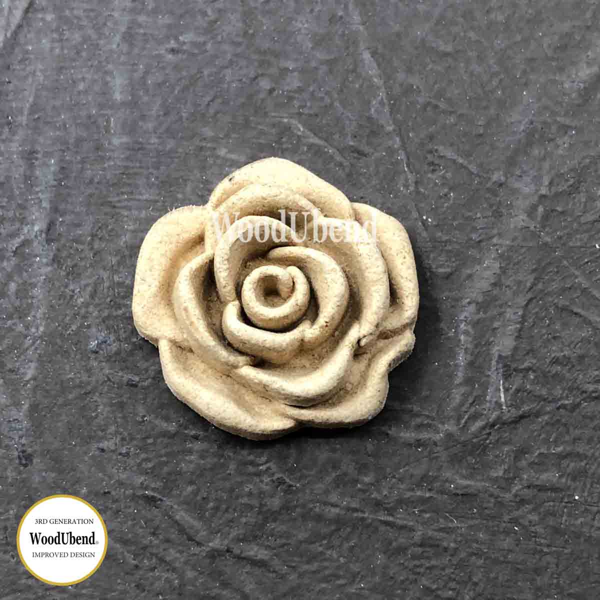 Swirl Rose Buds #WUB344 (Pack of 5)