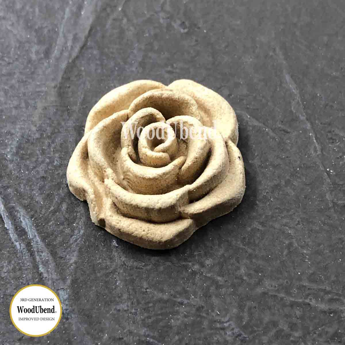 Swirl Rose Buds #WUB344 (Pack of 5)