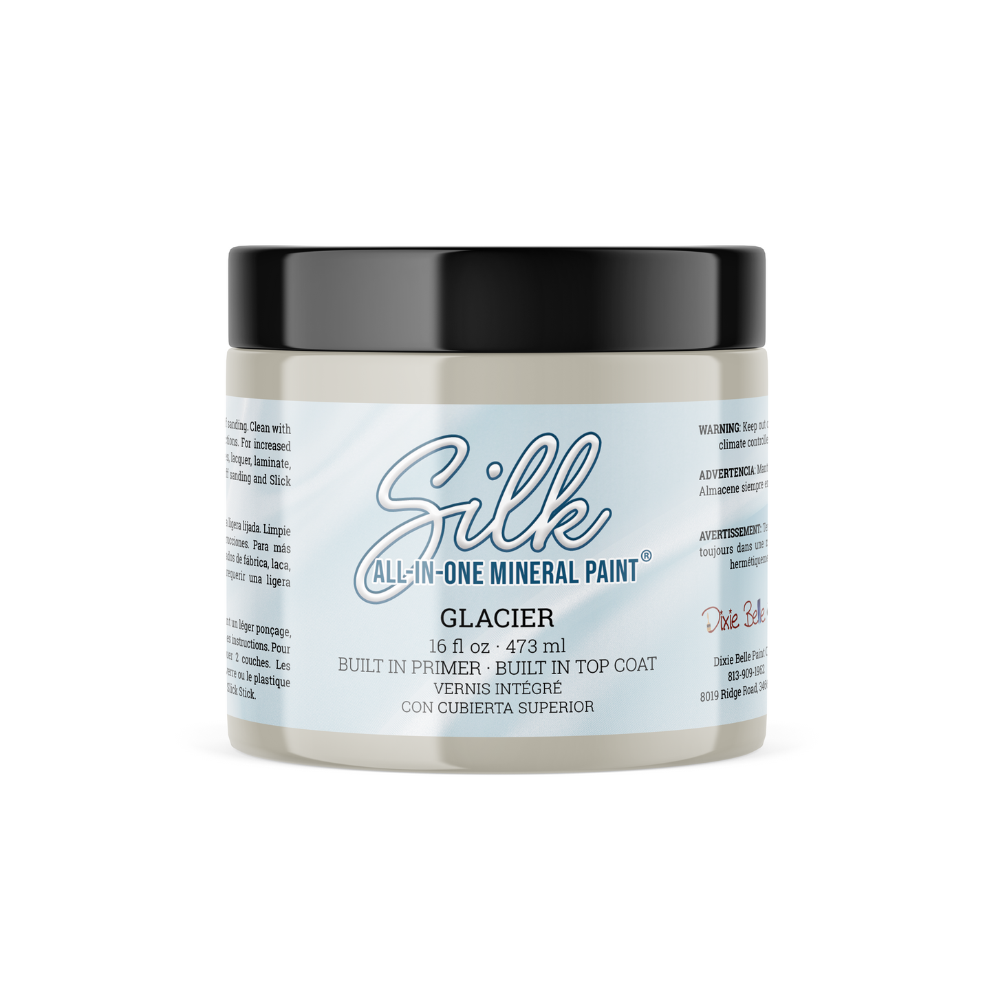 Glacier Silk Paint