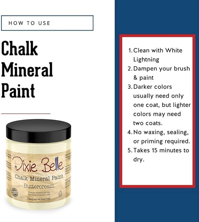 Buttercream Chalk Mineral Paint