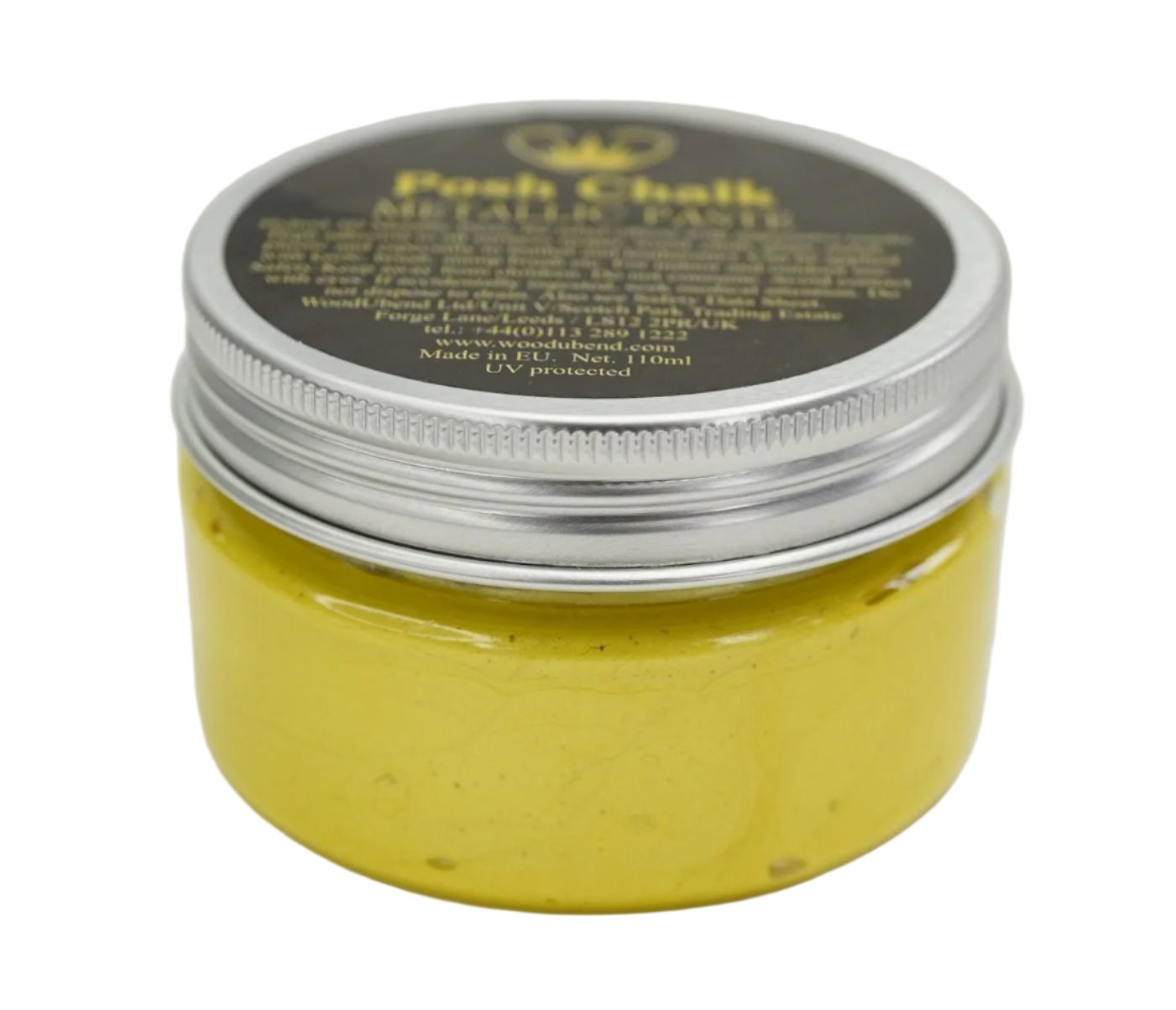 Posh Chalk Metallic Paste - Yellow Canary Cadmium 110ml