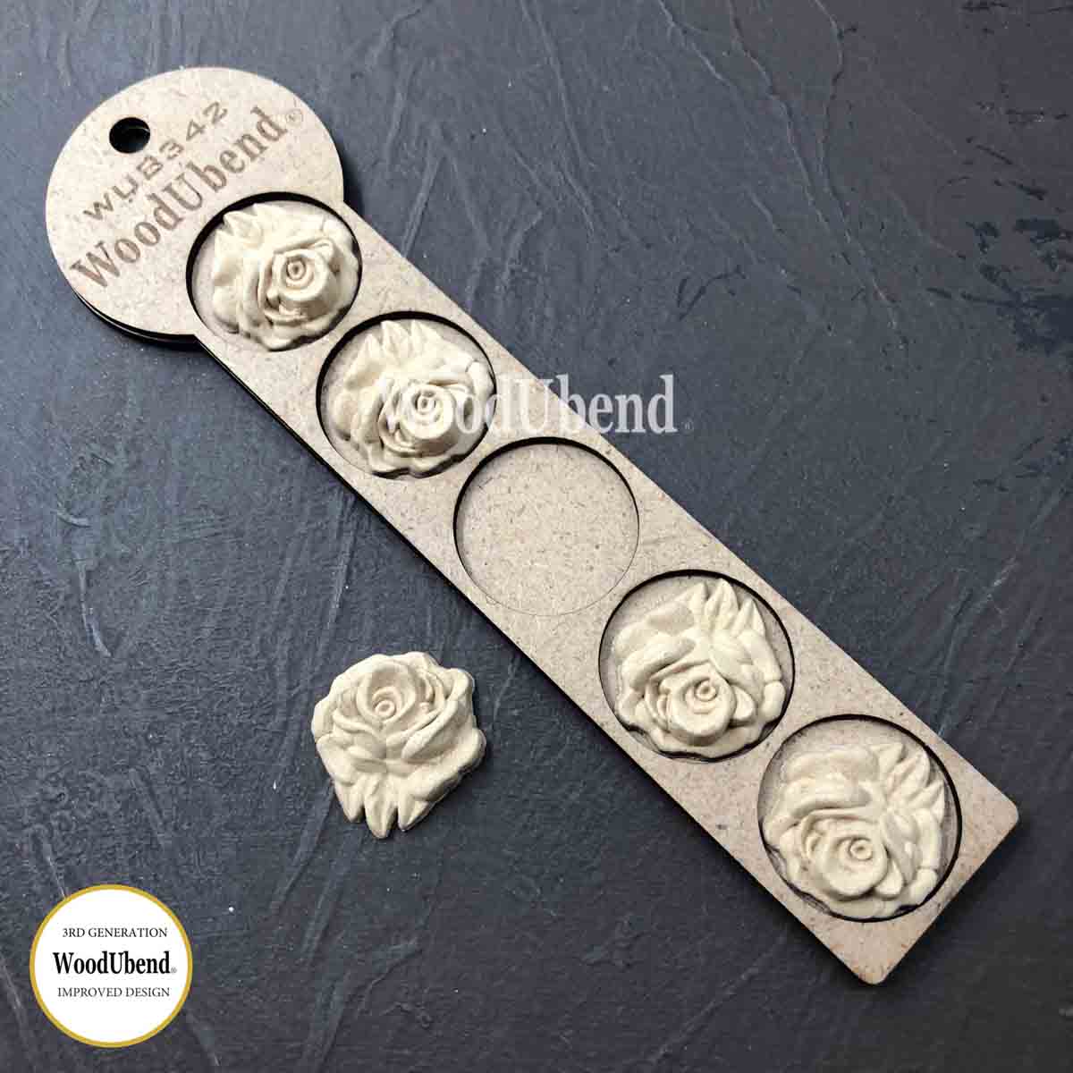 Small Roses #WUB342 (Pack of 5)