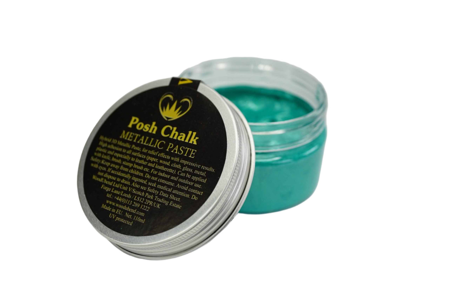 Posh Chalk Metallic Paste - Green Fhthalo 110ml