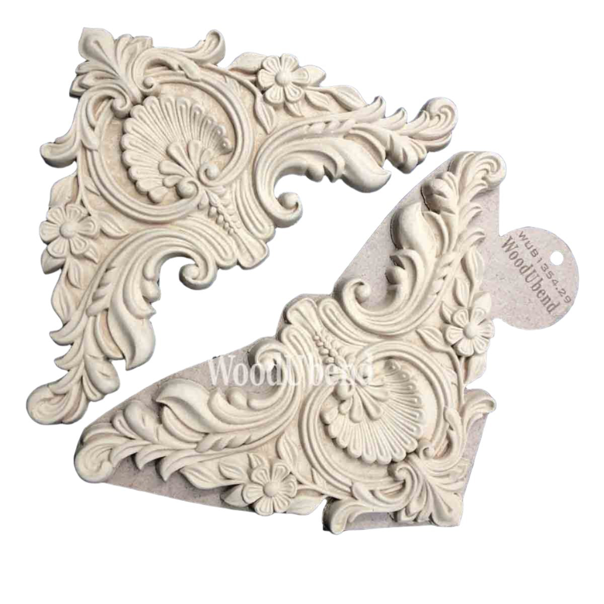 Baroque Pediments #1354.29 (Set of 2)