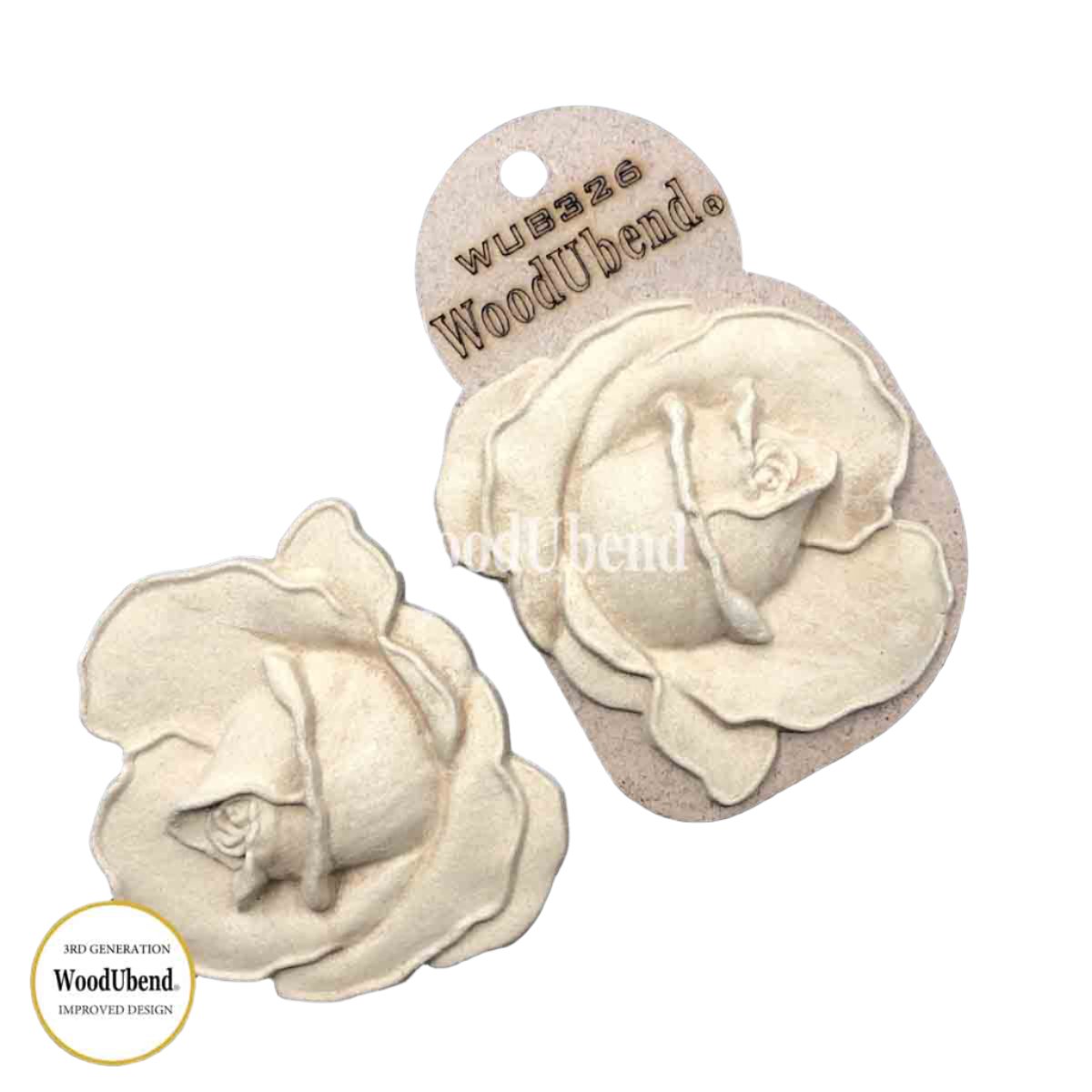 Classic Medium Roses #WUB326 (Pack of 2)